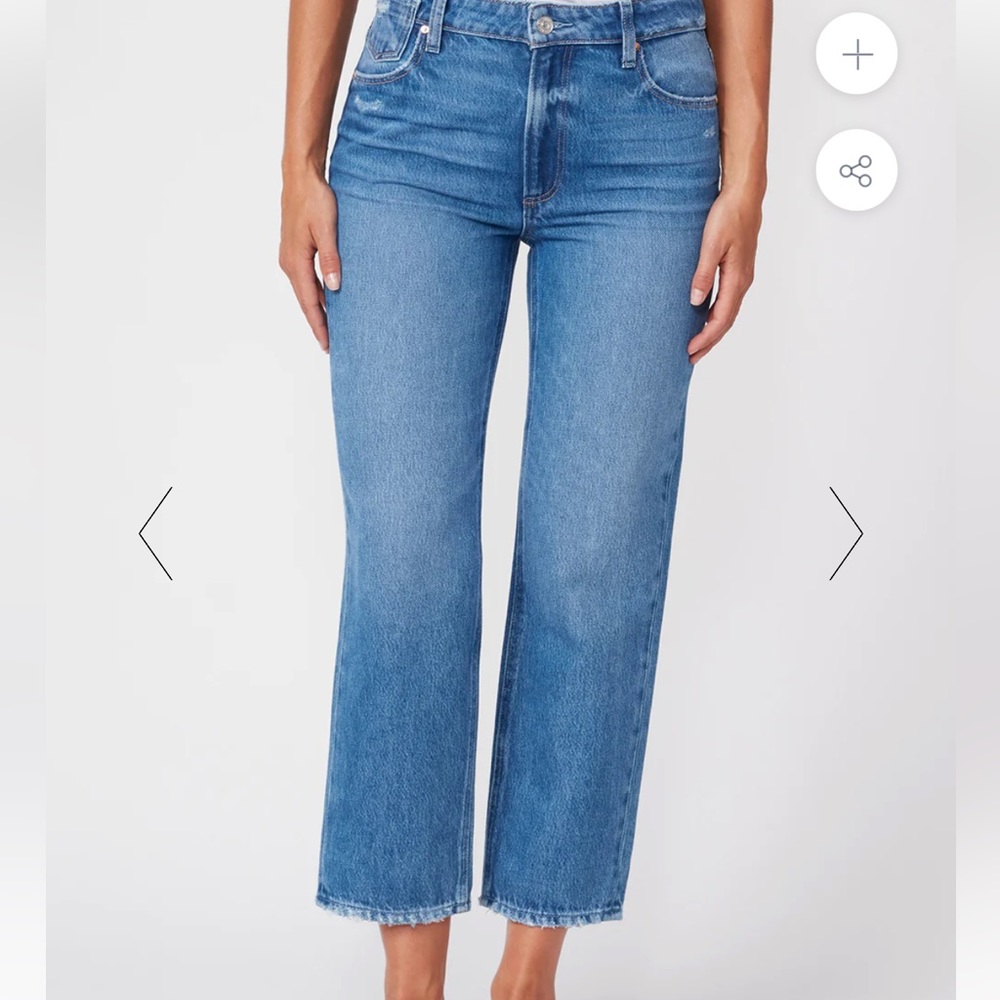 PAIGE NOELLA HIGH STRAIGHT JEAN